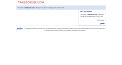 Desktop Screenshot of defineci.takeforum.com