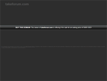 Tablet Screenshot of dmilanovac.takeforum.com