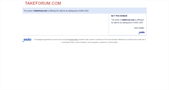 Desktop Screenshot of marfanforum.takeforum.com